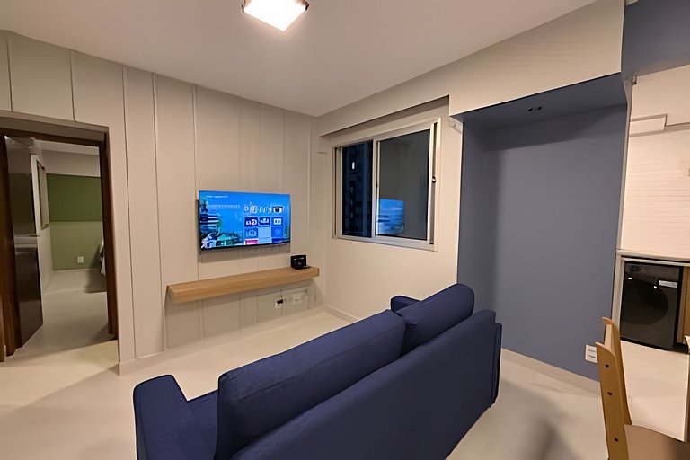 Luxo e Conforto no Bueno | 2 Quartos Reformado 404