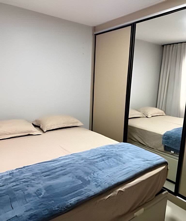 2 Quartos no Bueno | Moderno e Confortável 1404