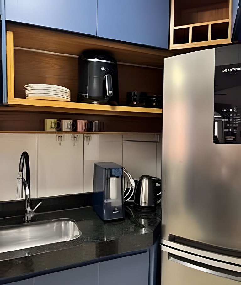 2 Quartos no Bueno | Moderno e Confortável 1404